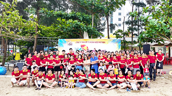 "ĐOÀN KẾT - ĐỔI MỚI - BỨT PHÁ” rực lửa với Teambuilding Phú Thịnh năm 2021